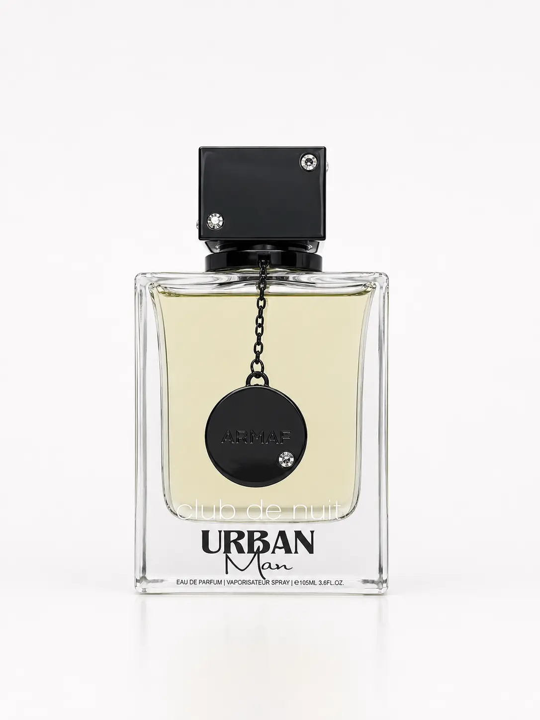 Armaf Club De Nuit Urban Man - 3.6 fl oz (105ml) Men's Luxurious Aromatic Warm Spicy Earthy Woody Fragrance with Wood Notes, Single Item, EDP