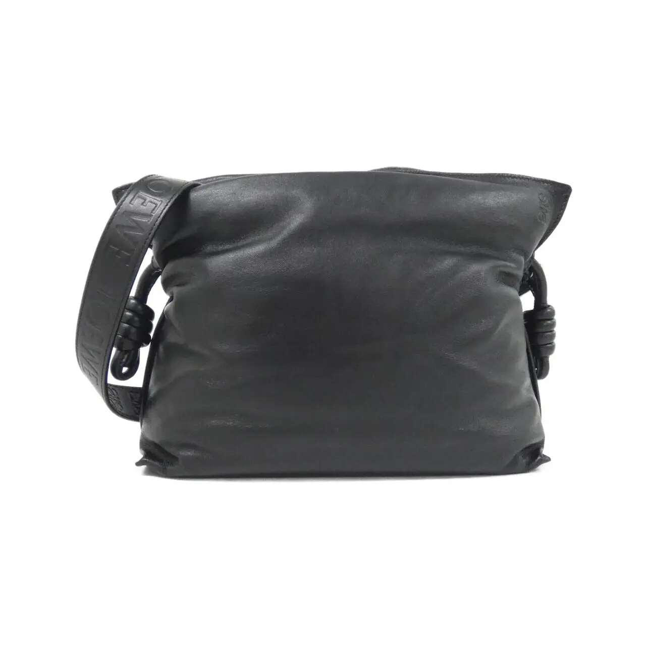 Pre-owned Loewe Lambskin Tote Bags Puffer Flamenco Clutch Calfskin Bag