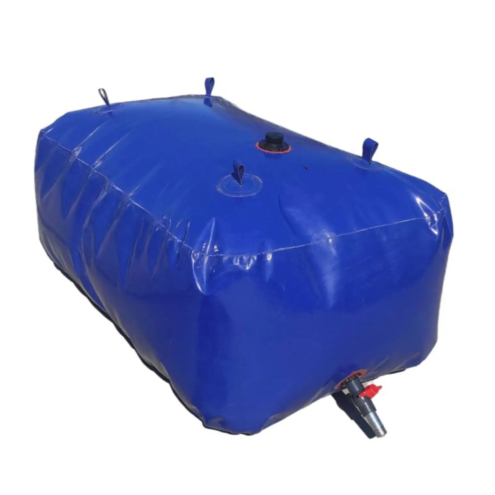 110L 29Gal Large Capacity Water Storage Bladder, Portable Emergency Water Container for Drought Irrigation, Fire Protection, Garden Watering, Outdoor Camping, Home Survival Kits, Leakproof Water Bag for Emergency Preparedness and Disaster Relief