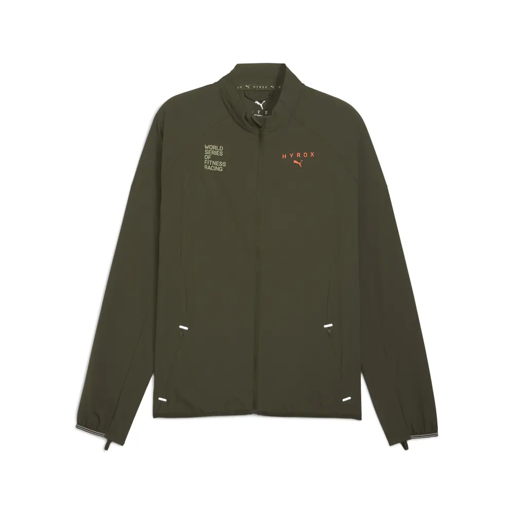 PUMA Mens X Hyrox Ultraweave Jacket Athletic Outerwear Casual - Green