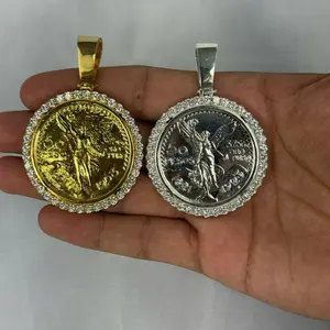 925 Sterling Silver Centenario Pendant