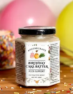 Birthday Cake Batter - Hormone Harmony (PCOS) Support Honey