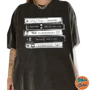 R&B Cassette Tape Shirt, Cotton Unisex T-shirt, Crew Neck, Size S- 3xl, Menswear Top, Womenswear Top Underwear Streetwear