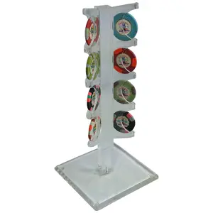 Chip Display Acrylic Tree indicator rack for 8 Poker Chips Roulette