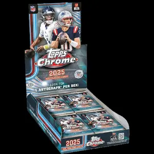 2025 Topps Chrome NFL Hobby Box