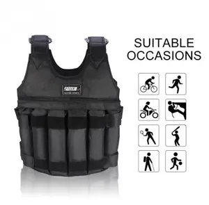 IronFlex™ Adjustable Weighted Vest: 20-110 lbs Workout Gear for Men