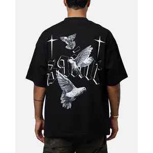 Saint Morta Freedom Mock T-Shirt Black