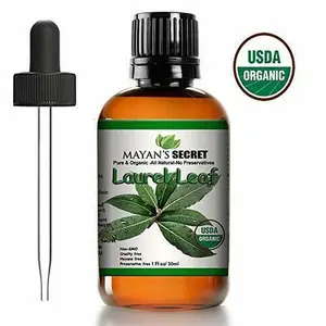Mayan's Secret 30ml Organic Laurel Leaf Essential Oil (100% Pure - USDA Certifie Body Care Aroma