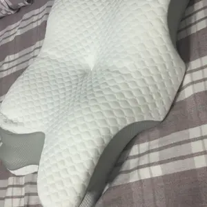 Alcedo Cervical Pillow for Cozy Sleep, Odorless Ergonomic Contour Memory Foam, Orthopedic Bed Pillow for Side, Back, and Stomach Sleepers