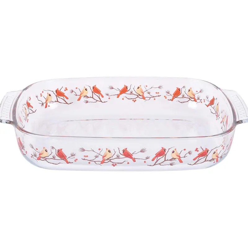 Temp-tations 13" x 9" Borosilicate Glass Baker