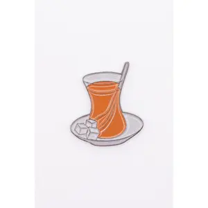 Tea Time Enamel Sticker