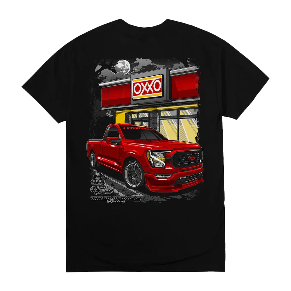 Ford F-150 Pick Truck - COYOTE OXXO Graphic Car T-Shirt Sweatshirt Hoodie 2 Sided, Gift for Car Lovers