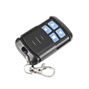 433 Mhz 4-Channel Button Remote Control Switch, Wireless Copy Transmitter, Smart Home Gate and Garage Opener, Lithium Batteries Included