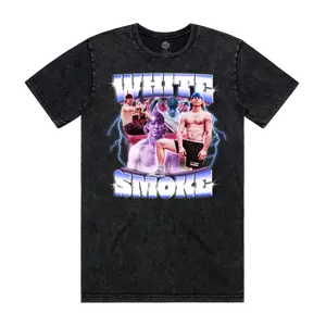 White Smoke Vintage Tee