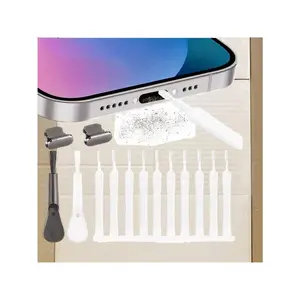 10 Sets Of Mobile Phone Charging Port Cleaning Tool Kit, Anti Clogging Mini Brush Cleaner Speaker And Receiver, Multi-Functional Cleaning Tool Compatible, Tablet Camera, Etc