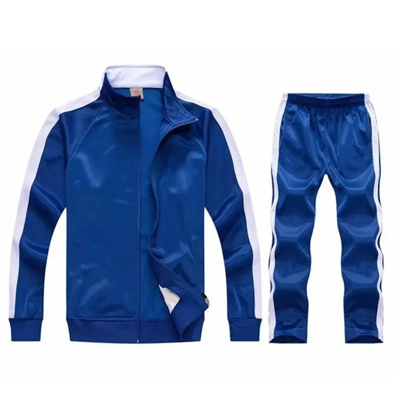 2Pcs Set Men's Sweatsuit Sportswear Tracksuit Men Jacket and Pants Sets Training Suit Autumn Winter Spring Sporting Track Suit 2Pcs Set Men's Sweatsuit Sportswear Tracksuit Men Jacket and Pants Sets Training Suit Autumn Winter Spring Sporting Track Suit