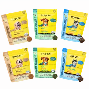 Chippin Allergy Solutions Bundle - Supports Skin & Coat, Gut Health, Curbs Grass Eating, 6-Pack