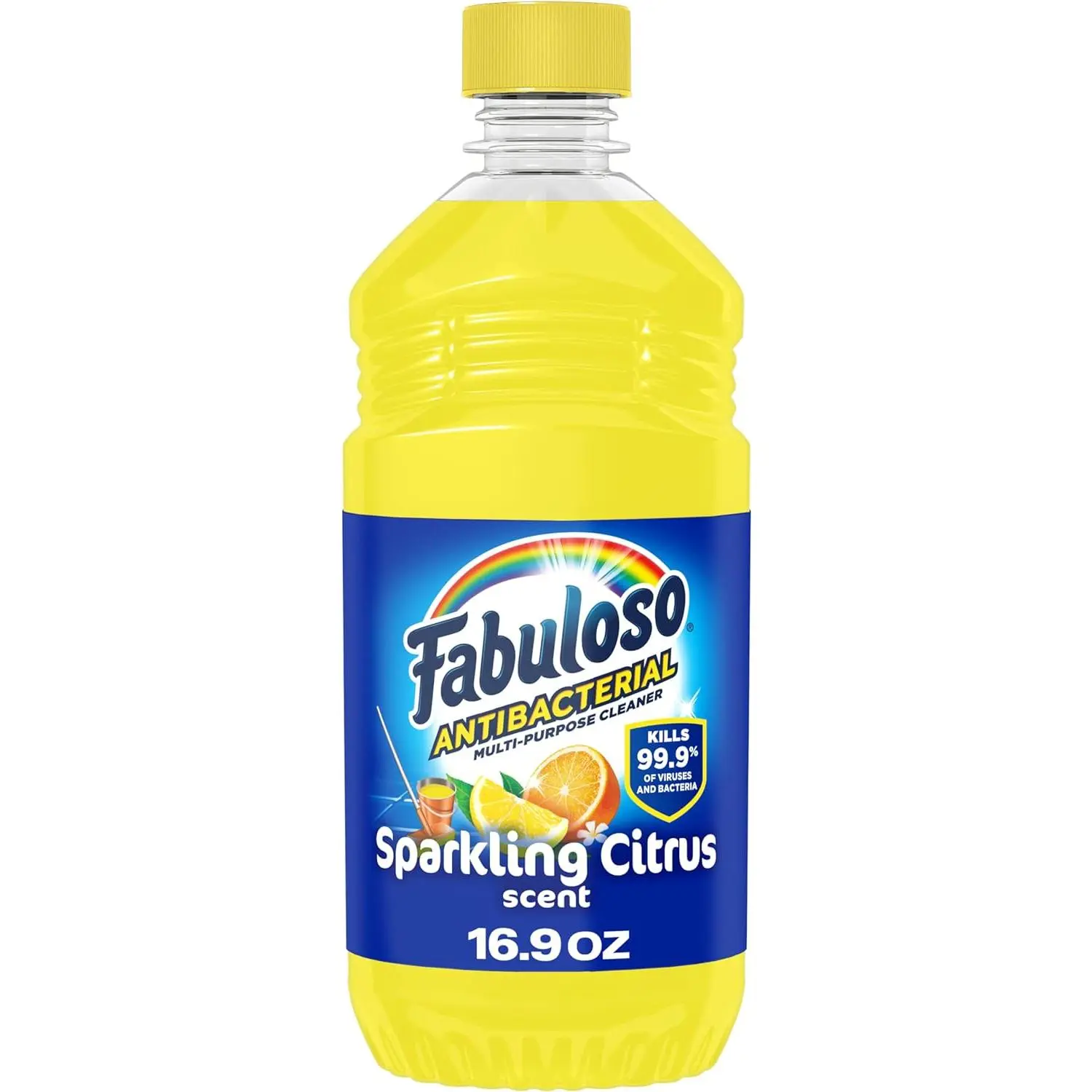 Fabuloso Antibacterial Multi-Purpose Cleaner, Sparkling Citrus Scent, 16.9 oz