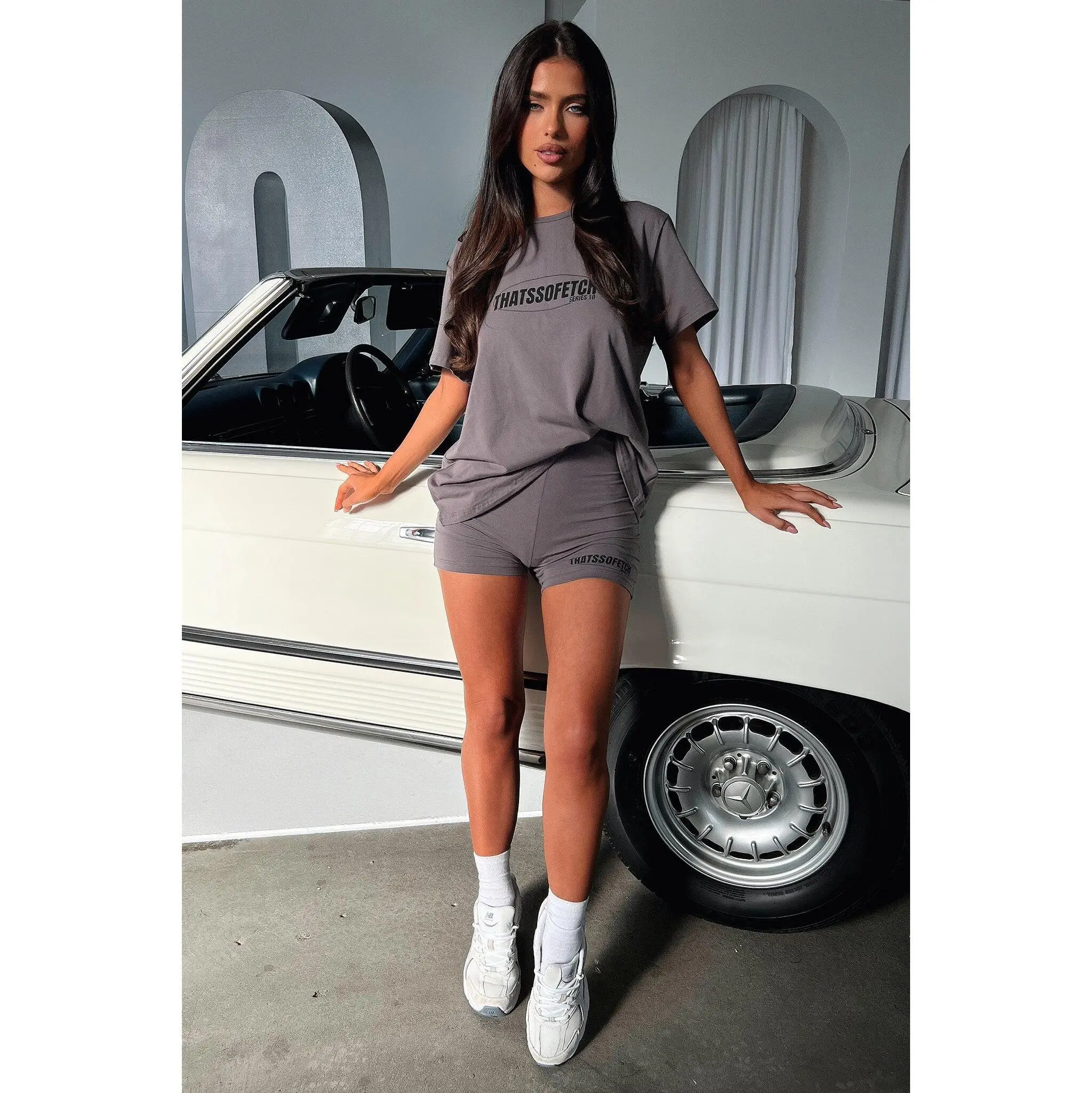 Series 10 Bike Shorts - Charcoal
