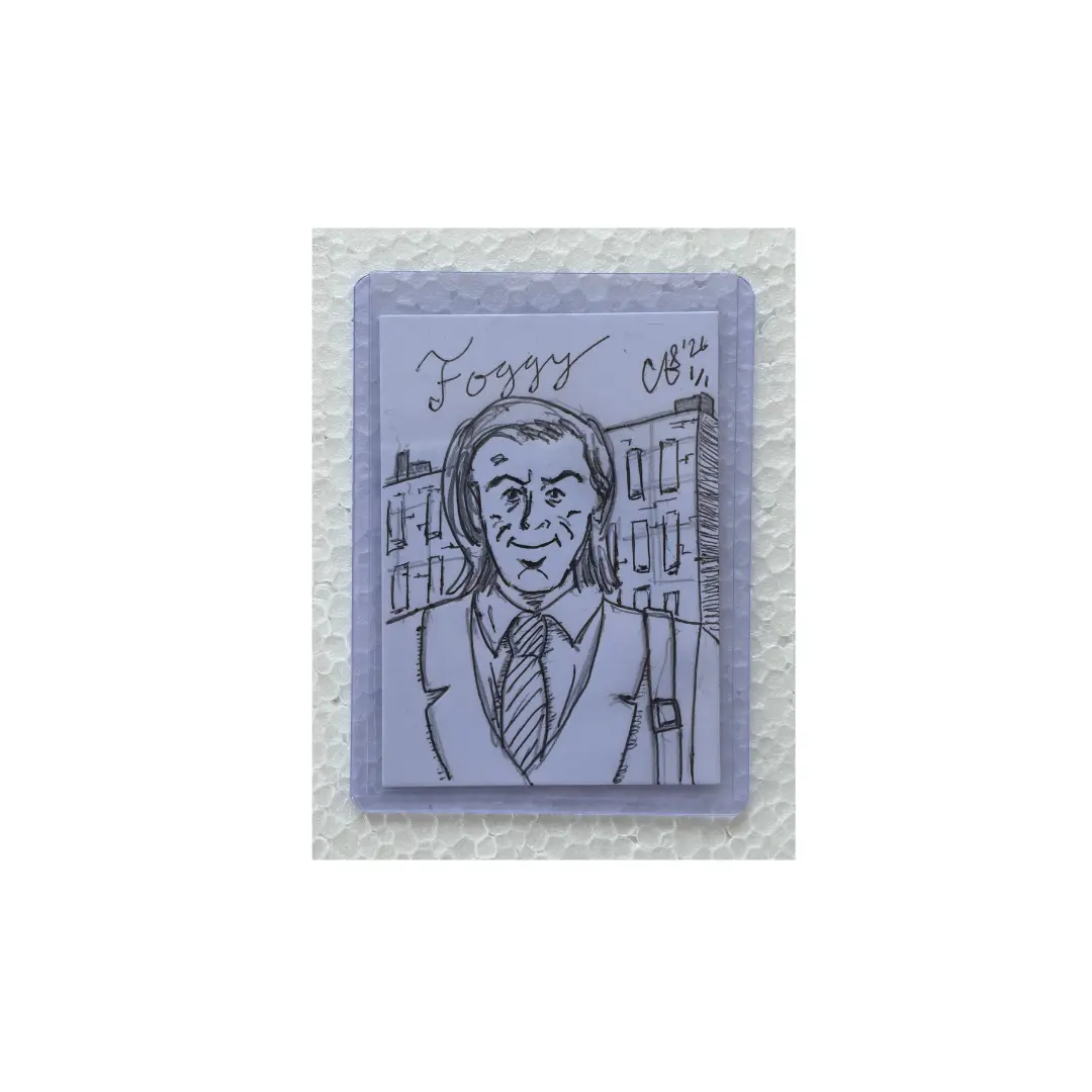 (NEW!)  2026 MVL. 1/1 Original Artwork Sketch Card - Collectible Trading Card by Calahan Merten (Limited Edition Insert) - TCG