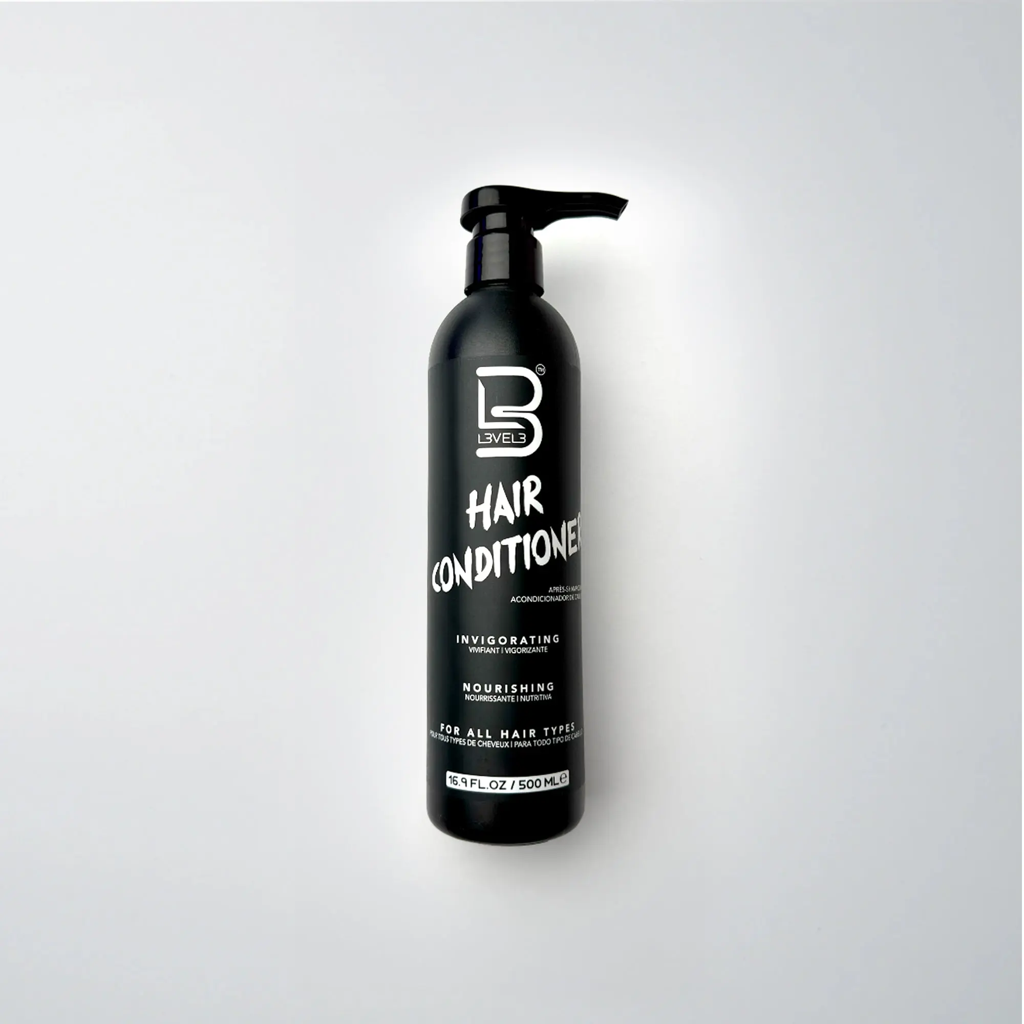 L3VEL3 Essential Hair Conditioner - Moisturizing Formula for All Hair Types, Nourishing & Restore, 8 oz
