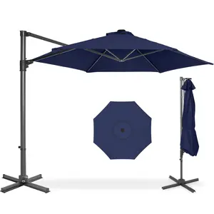 Best Choice Products 10ft 360° Rotating Cantilever Offset Hanging Patio Umbrella