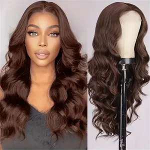 Wear and Go Glueless Wigs Human Hair Pre Plucked Pre Cut Lace Front Wigs for Black Women 180 Density Water Wave Bob Wig Human Hair Curly Wig 26 Inch)