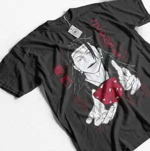Jujutsu Kaisen T-shirt Nanami Kento Horror Anime Jjk Gojo Satoru Shirt All Size