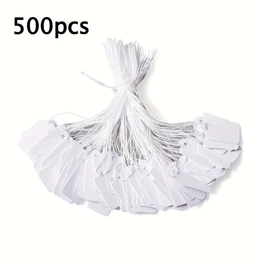 Rectangular jewelry price tag / Product price sign