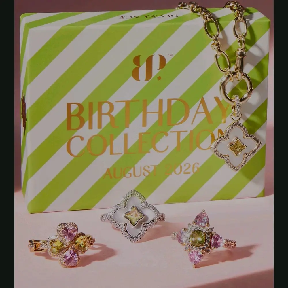 2026 August Birthday Collection Rings - Perfect for Celebrating Special Occasions