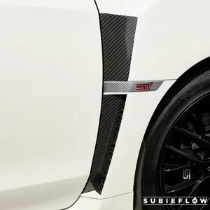 2015-21 Carbon Fiber Fender Gills Overlay Vinyl