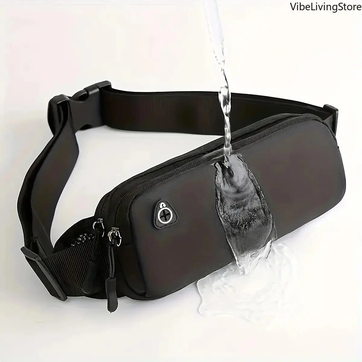 Ultra Thin Nylon Fanny Pack, Waterproof Crossbody Bag for Unisex Adults - Lightweight Sports & Outdoor Accessories for Running, Mini, Crossbody Fanny Pack, Activewear