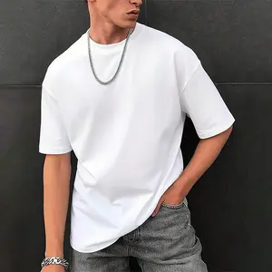 Men’s knit solid-color crew neck short-sleeve T-shirt,lightweight versatile basic unisex Loose Fit,Plain comfortable top,minimalist casual street style,suitable for Daily Wear,commuting,Going Out,outdoor,sports,Travel,Hawaiian Beach,for summer Menswear