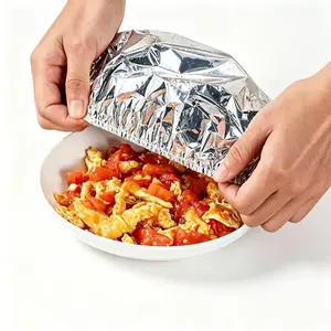 Aluminum Foil Food Insulation Cover, Reusable Table Dish Warm Keeping Cover, Kitchen Heat Preservation Dustproof Insulated Fresh Keeping Cover