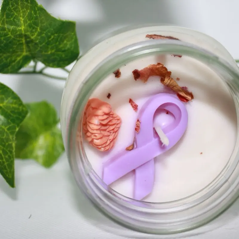 Homemade Soy Wax Candles in Reusable Mason Jars