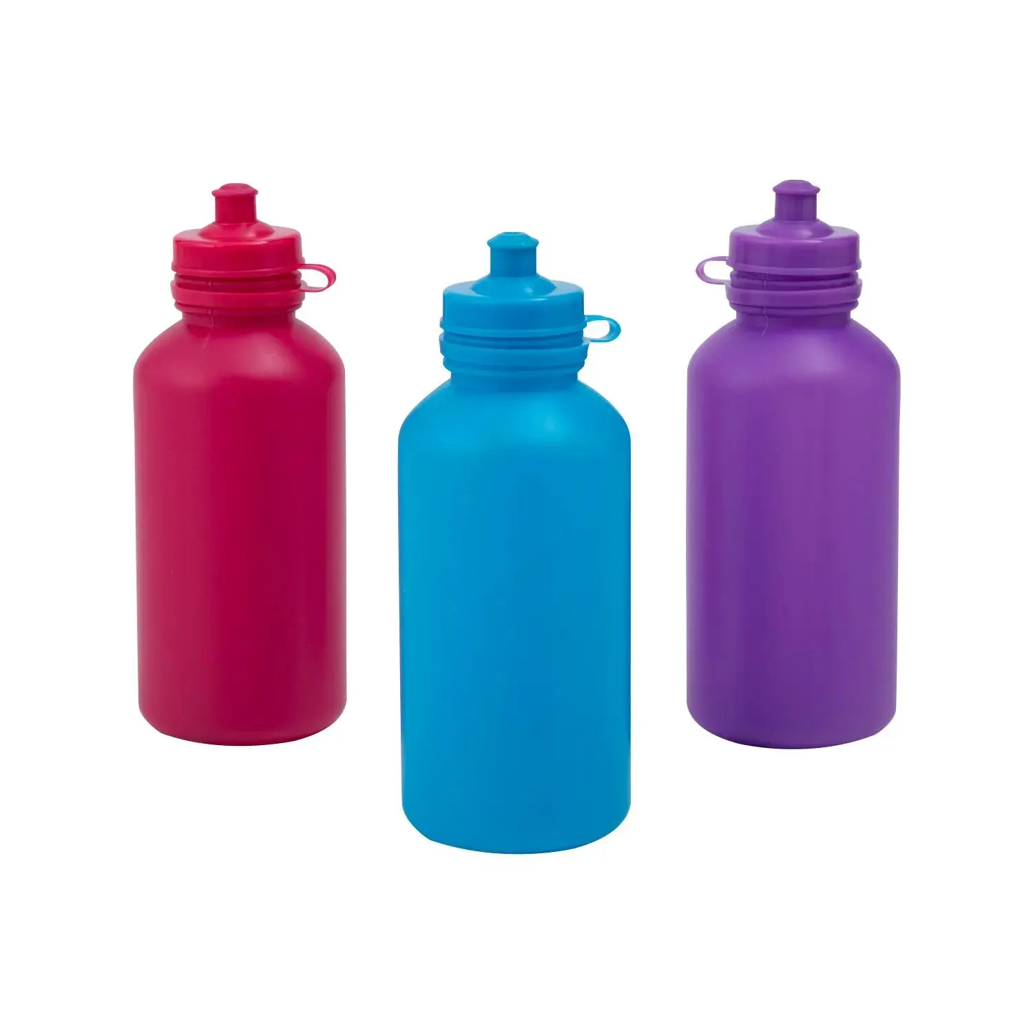 BPA-Free Plastic Water Bottles - 12 Ct., Multicolor, Ideal for Pool Use & Party Favors, Perfect for Storing Colorful Bottled Beverages
