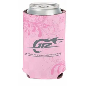 Jr Motorsports Can Cooler 12 Oz. Koozie Pink Nascar