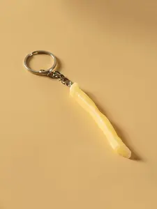 Cute Gothic Y2K Chicken Leg Keychain, Fried Chicken Wing Pendant, Potato Chip Bag Charm, All-Seasons Casual Style Accessory, Trendy Cute Keychain, Keychain For Bags