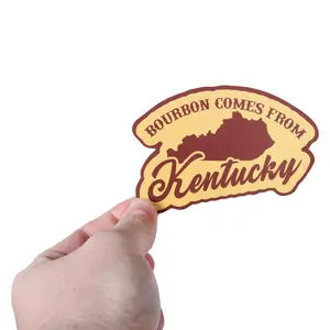 Bourbon Comes From Kentucky Sticker