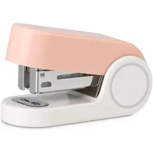Color Mini Stapler with 830 ,20 Sheet Office Desktop Small Cute Compact Travel Size Stapler for Students & Office ()