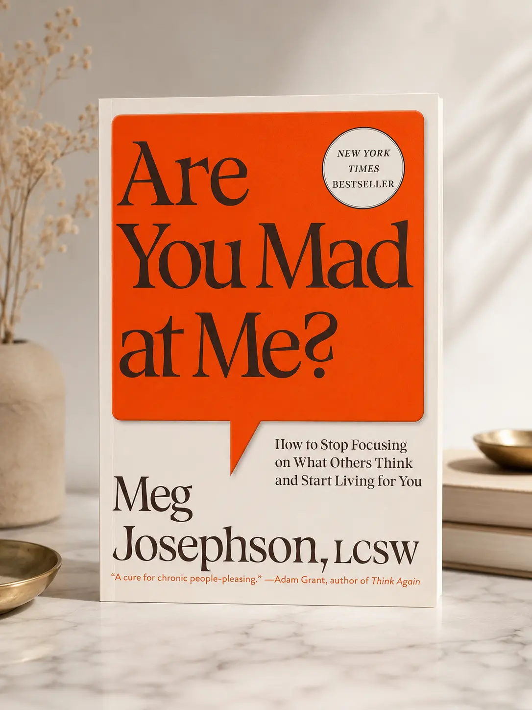 Are You Mad at Me? by Meg Josephson – Self Help Book About People Pleasing, Boundaries & Personal Growth