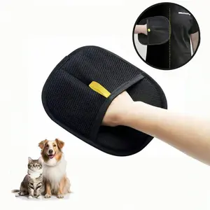 1pc/2pcs Pet Hair Removal Glove, Static Electricity Hair Remover, Dog/cat Grooming Brush, Ideal for Clothes & Sofas, Efficient Pet Fur Cleaner