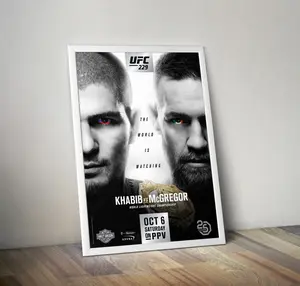 UFC 229 Poster Genuine Design Khabib vs McGregor