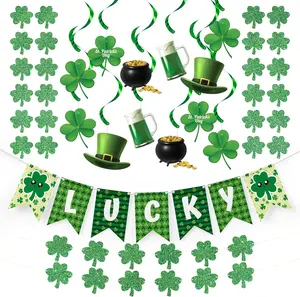 4E's Novelty 19 Pcs St. Patrick's Day Decorations Kit