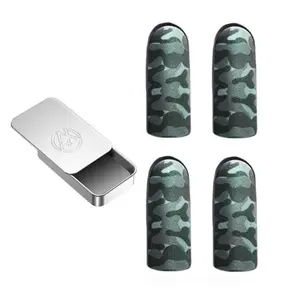 High Elasticity Touchscreen Thumb Sleeve, Camouflage Conductive Gaming Finger Cover, Compatible with iPhone, Android, iPad, Tablet