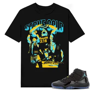 Unisex T-shirt To Match Sneakers Jordan 11 Retro Gamma - Stone-Cold. 100% Cotton for Casual Wear. Comfortable Summer Unisex T-Shirt to match Jordan Sneaker. Streetwear Style. urban outfitters