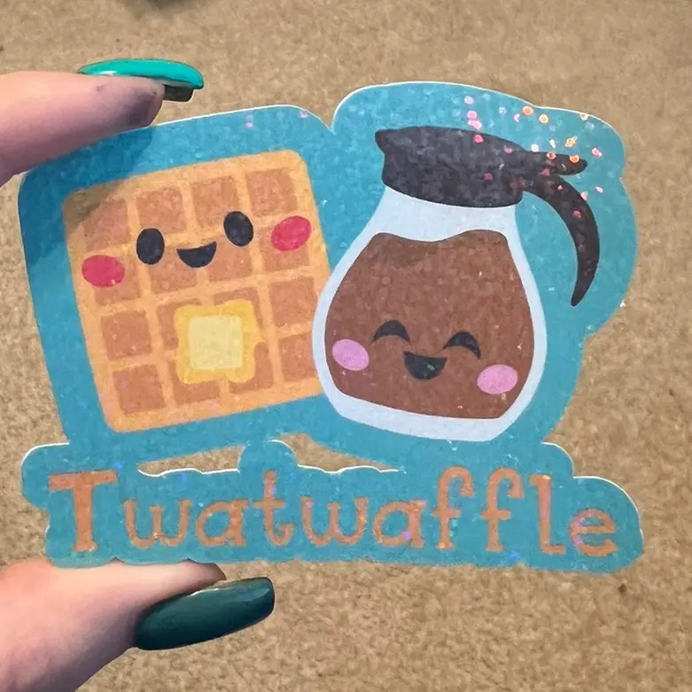 Twatwaffle sticker
