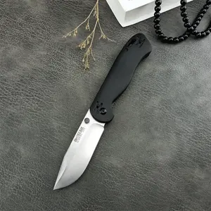 New high-quality multi-purpose folding knife for hiking and outdoor activities, featuring a 440C Steel Blade and a nylon fiber handle—a durable tool for jungle trekking and climbing, perfect as a holiday or Christmas gift