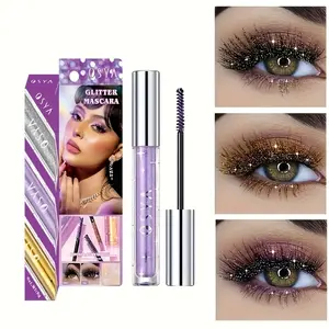 Colorful Mascara, Metallic Color, Volumizing and Lengthening, Long-Lasting, Shimmer Effect, Perfect for Holidays and Parties
