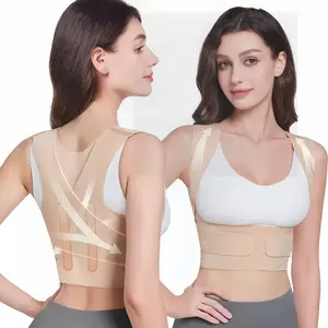 Waist trainer corrects poor posture and helps improve hunchback. It is unisex and can enhance back support and correct posture. The shoulder straps are designed for both home and office use.